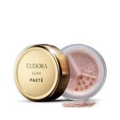 Eudora Glitter Multifuncional Rosê Glam Paetê 1g