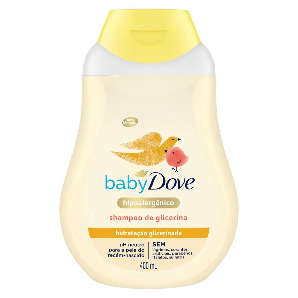 Shampoo Baby Dove Hidratação Glicerinada 400ml