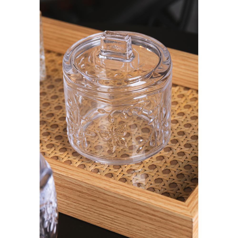 Potiche New Butterfly 11,5cm Cristal Ecológico Lyor para Decoração Joias Acessórios Pequenos Objetos Mesa Aparador Charm
