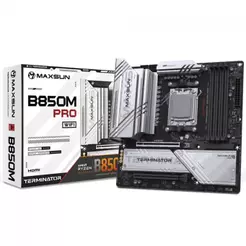 Placa Mãe Maxsun Terminator B850M Pro WiFi, Chipset B850, AMD AM5, mATX, DDR5