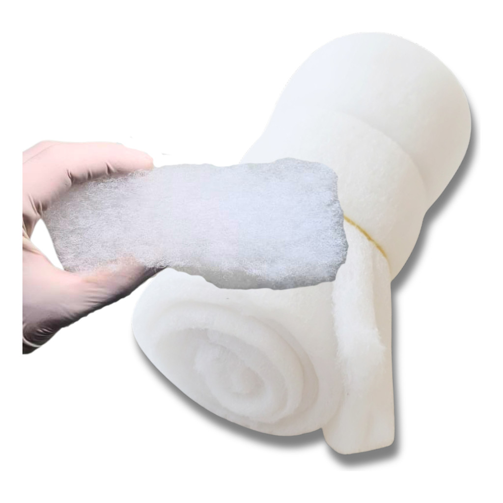 Manta Perlon Acrílica 100g Manta Filtragem Aquário 100x140