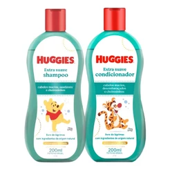 Kit Shampoo E Condicionador Huggies Extra Suave 200ml