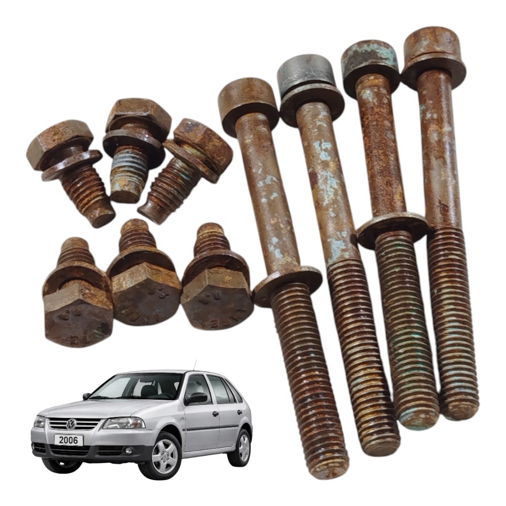 Kit Parafusos Suporte Calço Motor Volkswagen Gol G4 2006
