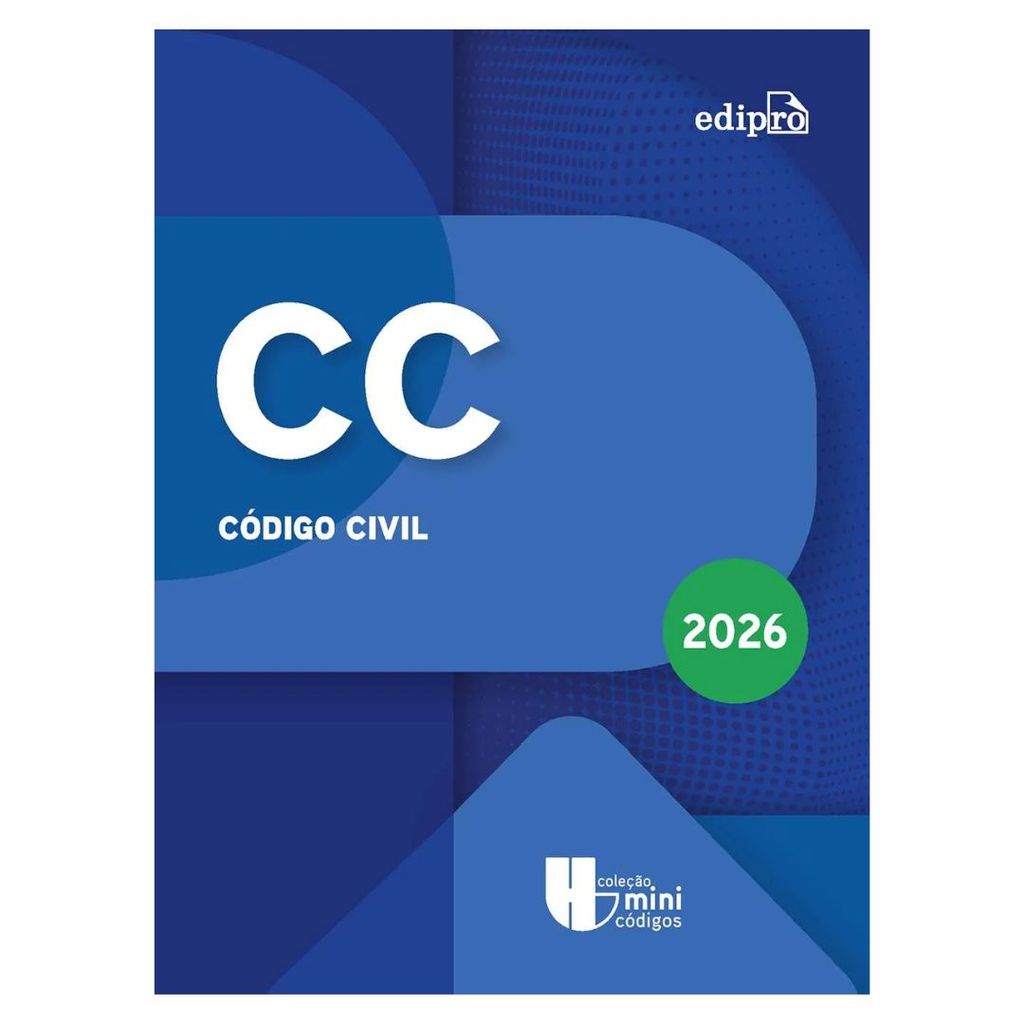 CÓDIGO CIVIL 2026 - Coleção MINICÓDIGOS