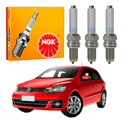 Jogo Velas Ngk Gol G7 1.0 12v 2016 A 2019
