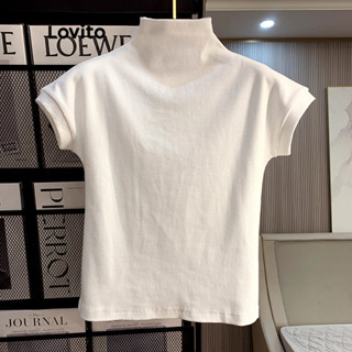 Lovito Camiseta Elegante Básica Lisa Para Mulheres Lne15039 (branca) em Oferta na Shopee