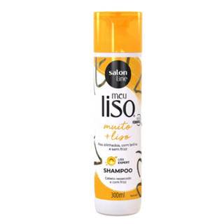 Salon Line Meu Liso Shampoo Muito + Liso 300ml em Oferta na Shopee