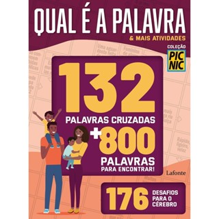 QUAL E A PALAVRA E MAIS ATIVIDADES ED.01 em Oferta na Shopee