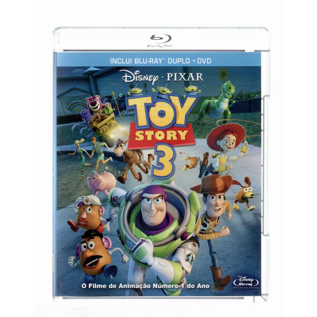 Blu Ray Duplo + Dvd Toy Story 3
