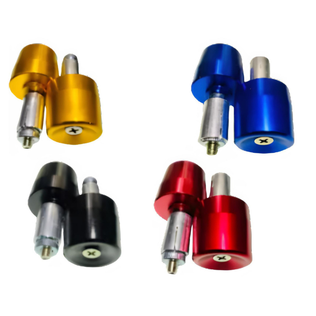 Par de Peso Para Guidão Motocicleta Universal Pcx Fan Titan Esportiva Resistente Universal Colorido
