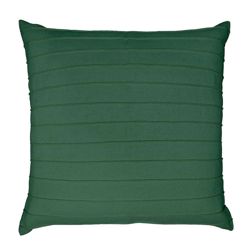 Capa de Almofada Drapeada Musgo - 50X50cm