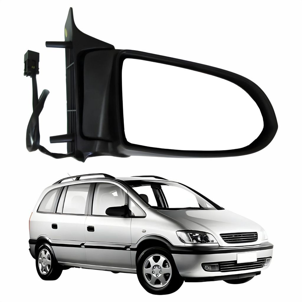 Retrovisor Gm Zafira 2000 A 2006 Elétrico Capa Lisa LD
