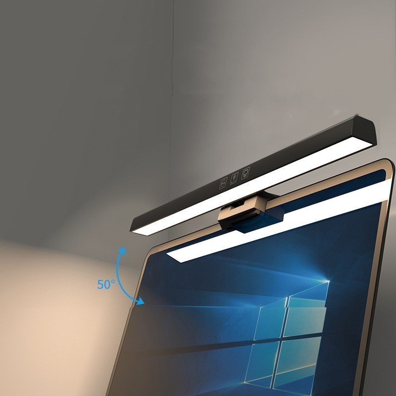 Luz Do Monitor 50Cm Do Computador Desktop Pc Tela Led 3 Cor