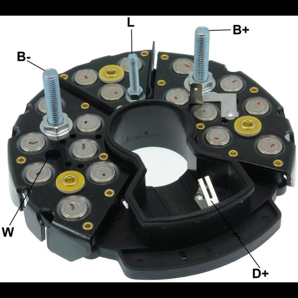 Ponte retificadora 14Ah  24V  Mb Lpo/Lp 1970 a 1979 Gauss