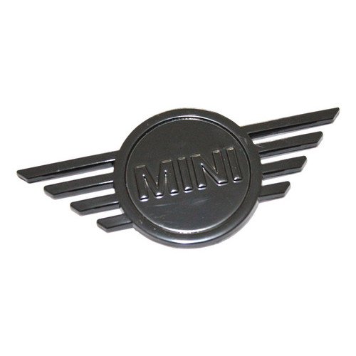Emblema Mini Cooper Capô S Cabrio John Works F56 F55 F57 F60 Preto