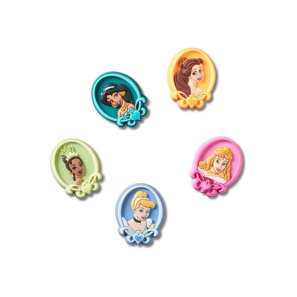 Jibbitz™ Disney Princess Pack com 5 Peças Único em Oferta na Shopee