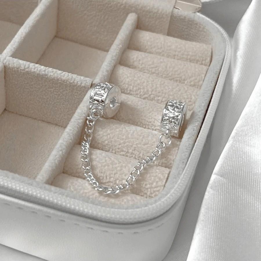 Berloque Trava de Segurança prata 925 Charm Life