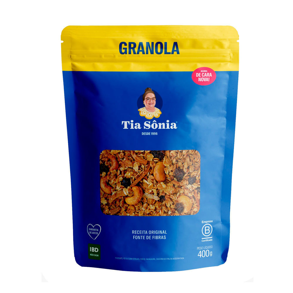 Granola Tia Sônia Tradicional 400g em Oferta na Shopee