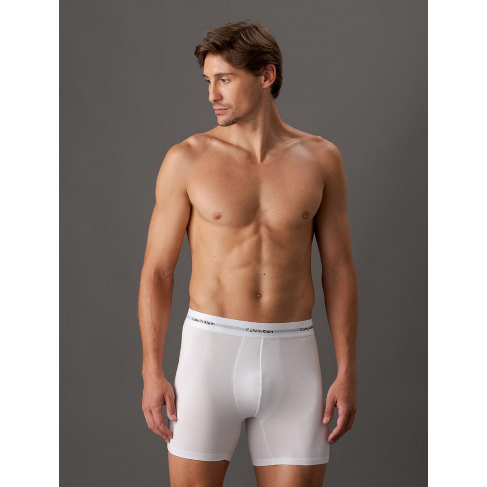 Cueca Boxer Modal Modern Calvin Klein Underwear - Branco