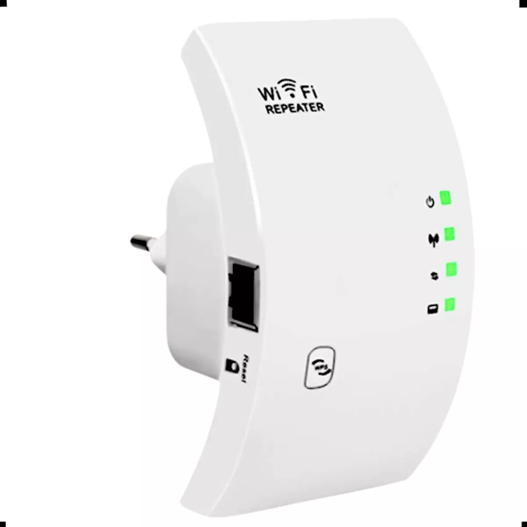 Repetidor De Sinal Amplificador Wirelles Wifi Potente Rápido