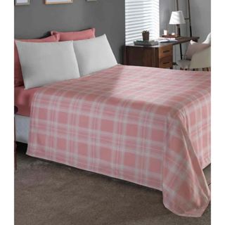 Manta Polar Casal Lar E Lazer Rosa em Oferta na Shopee