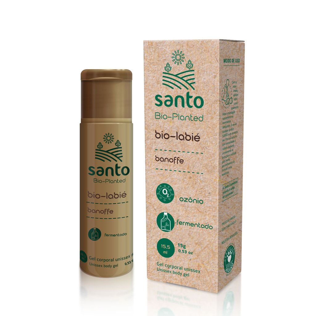 Gel Beijável Hot - 2 Sabores| Santo Sexo Bio-Labié
