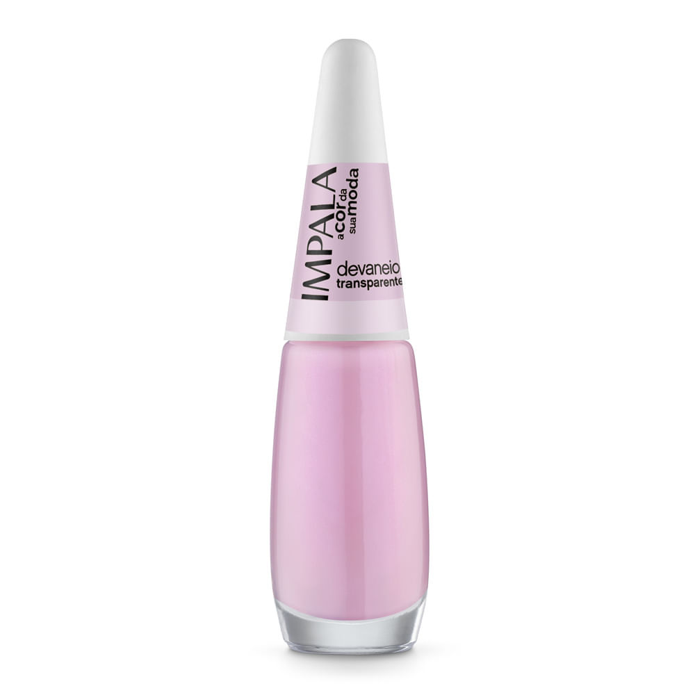 Esmalte Impala A Cor da Sua Moda Transparente Cor Devaneio 7,5ml em Oferta na Shopee