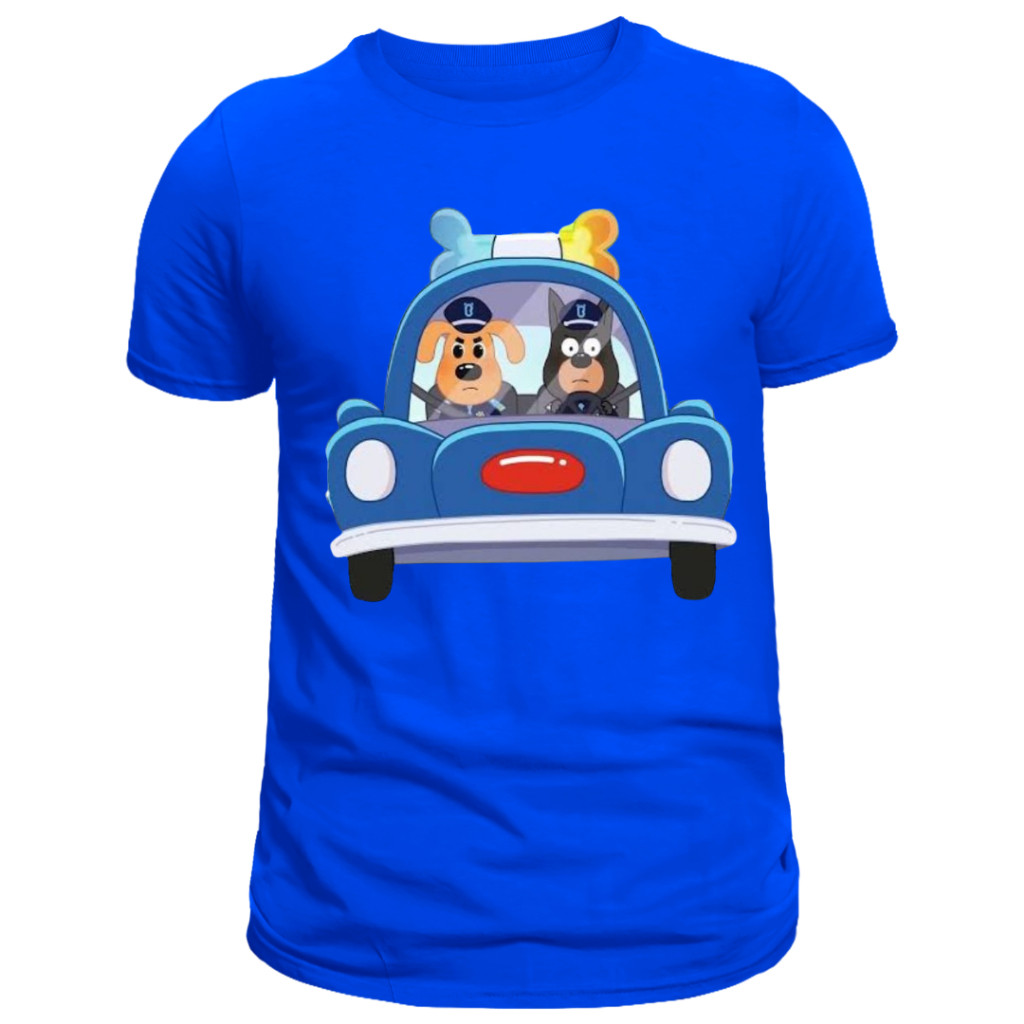 Camiseta Camisa Blusa Infantil Detetive Labrador 100% Algodão