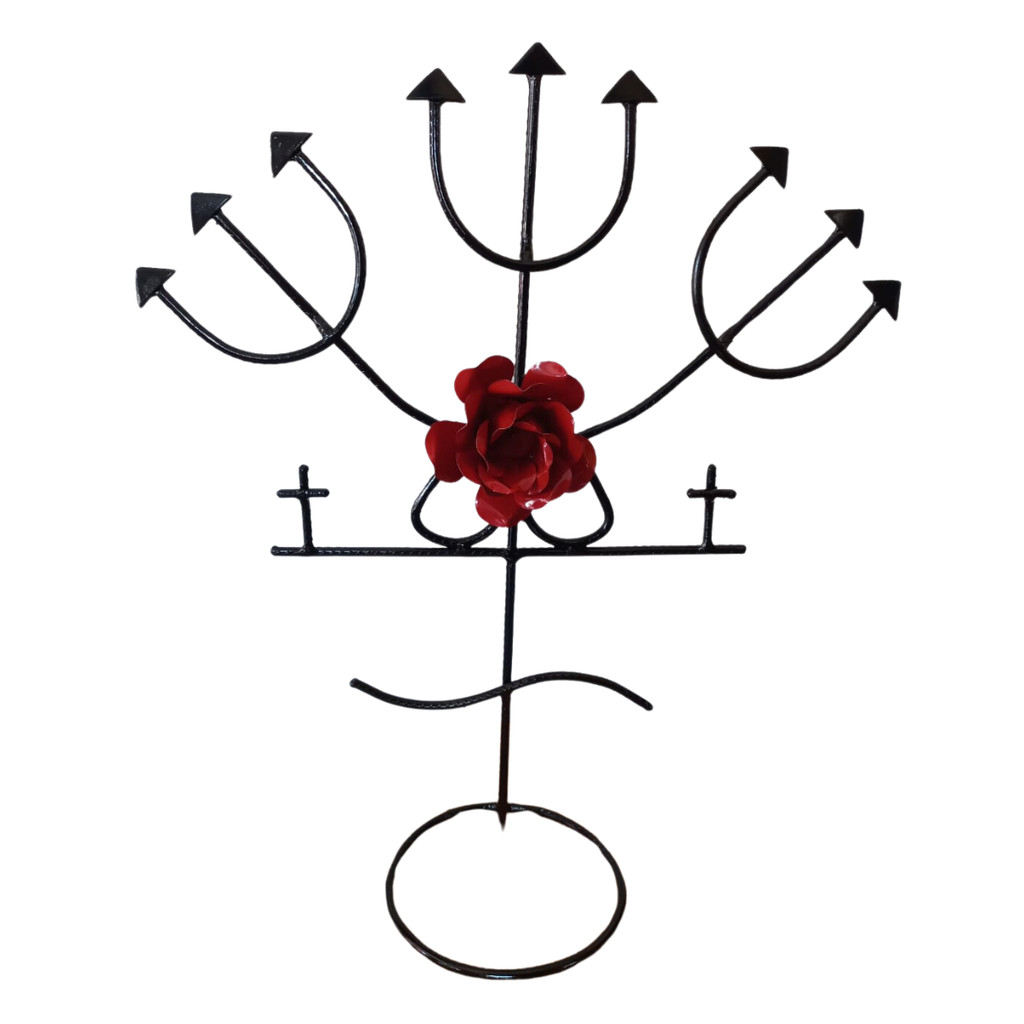 Assentamento Pomba Gira Maria Mulambo - Com Rosa