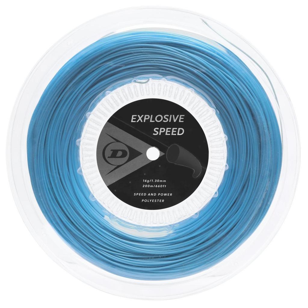 Corda Dunlop Explosive Speed 16g 1.30mm Rolo Com 200 Metros Azul