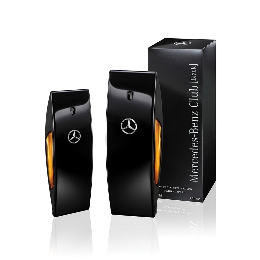 Perfume Mercedes Benz Club Black Eau de Toilette 100ml 100% Original