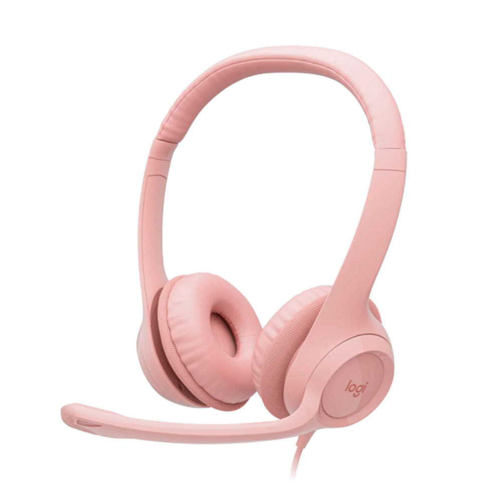 Headset USB H390 Clearchat Comfort Rose Logitech