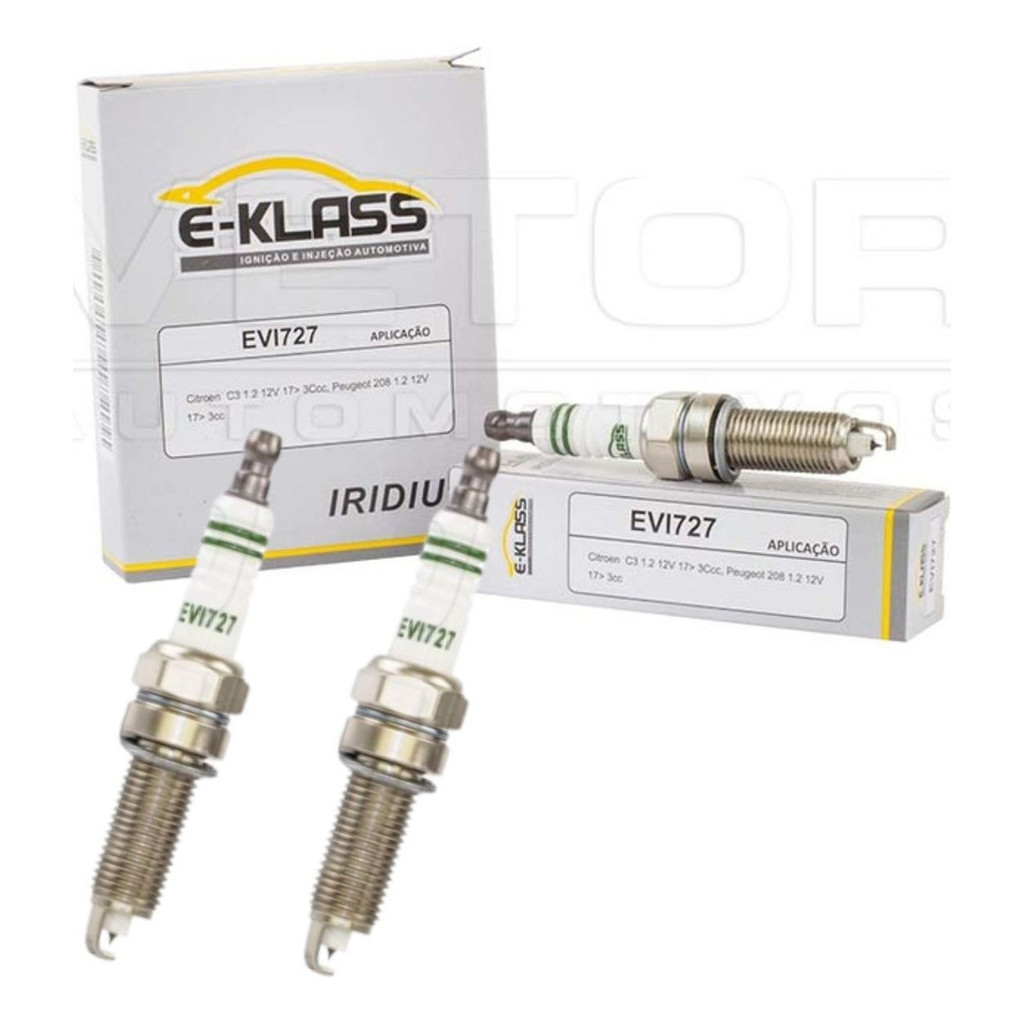 Vela De Ignição 208 1.2 12v 3cc -(usa 3 Velas) Iridium