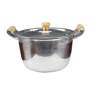 Caldeirão Alumínio Fundido Polido Alça e Pomel de Madeira 12cm 0,8L em Oferta na Shopee