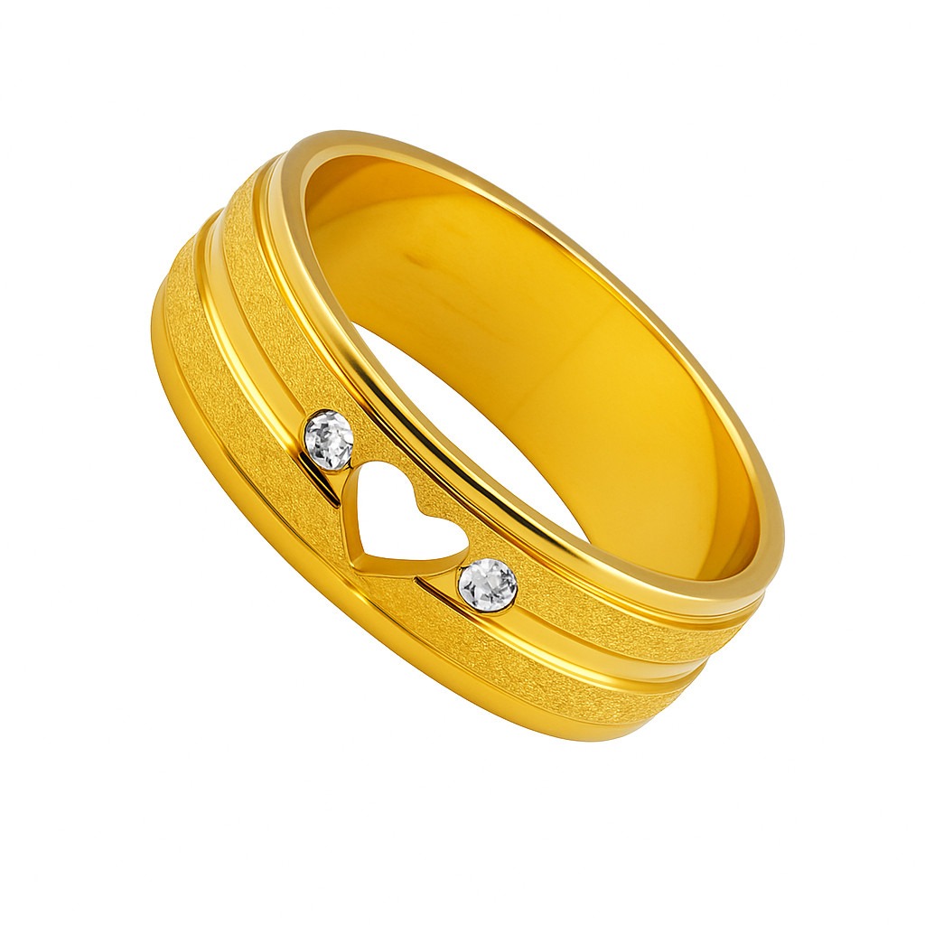 Aliança Ouro 18k 6mm Brilho Coracao Anatômica Pedra Luxo Casal