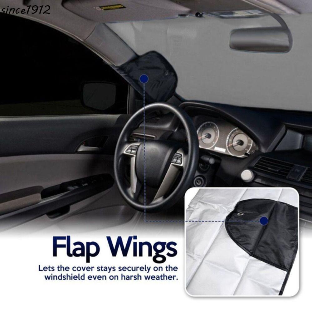 SINCE Capa De Para-Brisa De Carro , Viseira , Proteção Solar , Neve , Gelo UV , Tela De Janela