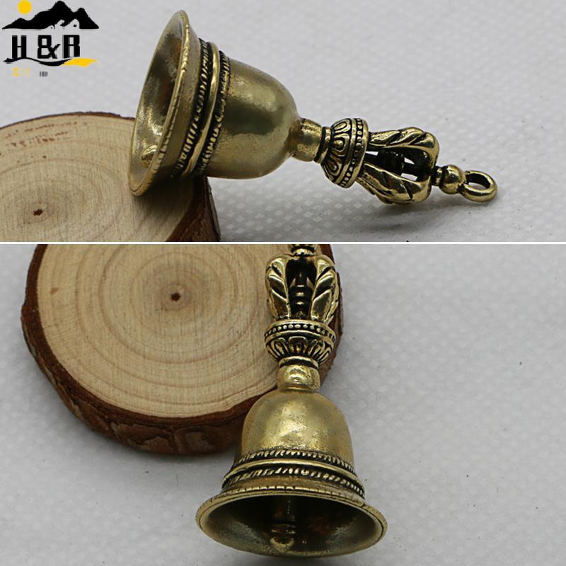 Imagem [H & B] Artesanato Em Latão Fundido Gota Sino De Vento Bronze Tibetano Criativo