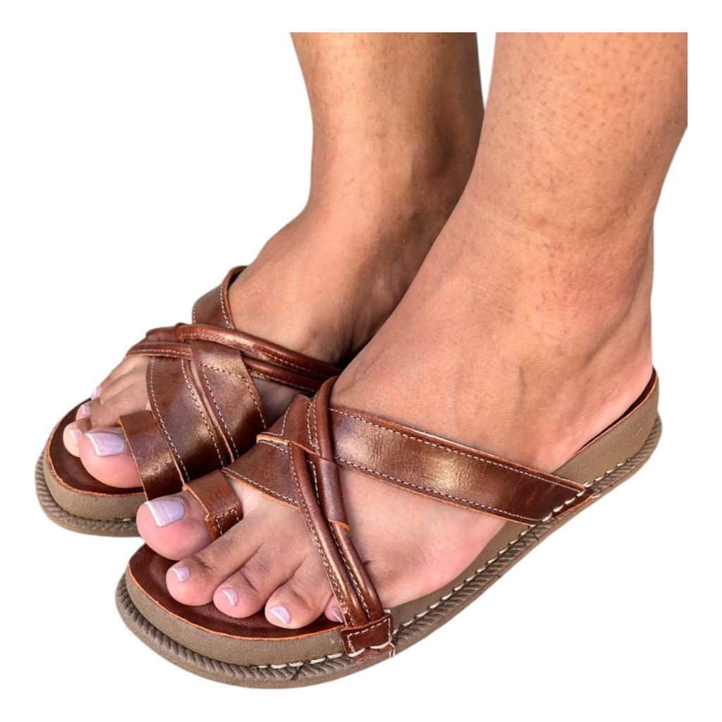 Chinelo Papete Feminino Andacco Bourbon Confortavel Estilosa Linda Macia Leve Charmosa Versatil Atual Pratica Qualidade