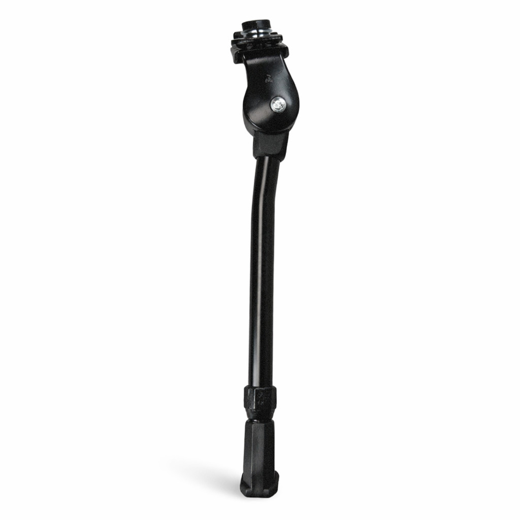 Descanso Central Pezinho Tipo Para Mobilete Caloi Monark E Bike Elétrica Preto Reforçado