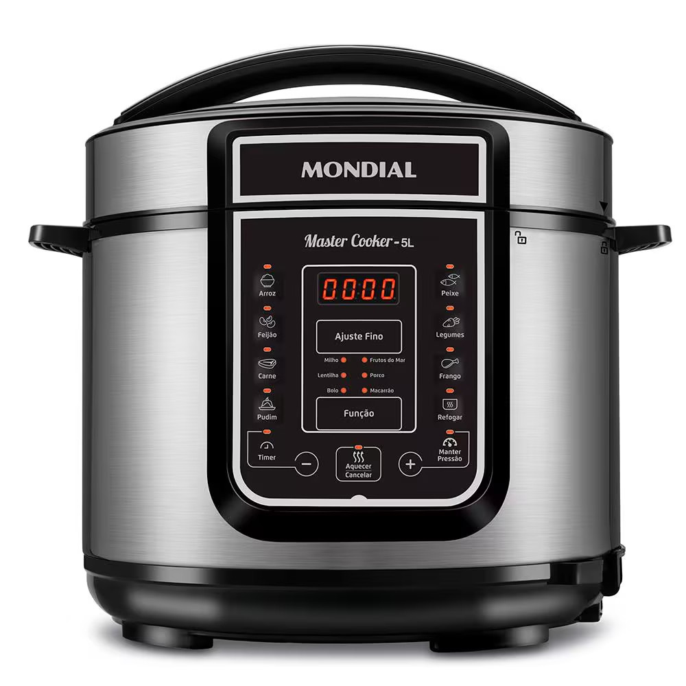 Panela Elétrica de Pressão Digital Master Cooker PE38 5 Litros Mondial