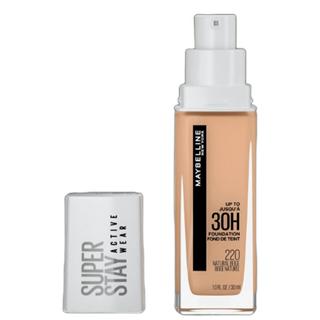 Maybelline Superstay Full Coverage 220 Natural - Base 30ml em Oferta na Shopee