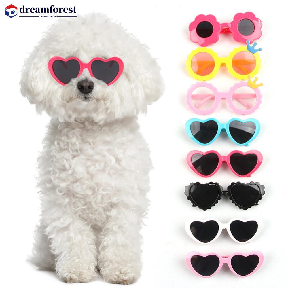 DREAMFOREST 1Pc Legal Pet Gato Cão Óculos Pequeno De Sol Reflexão Fotos Adereços Para Fotografia Acessórios Animais De E