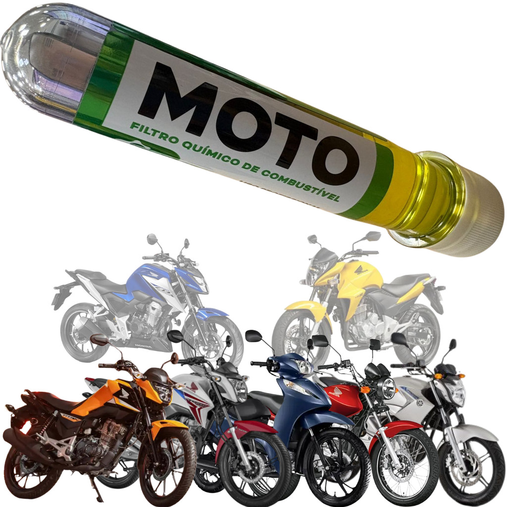 Aditivo Filtro Químico de Combustível para Motos FQ4 40mL