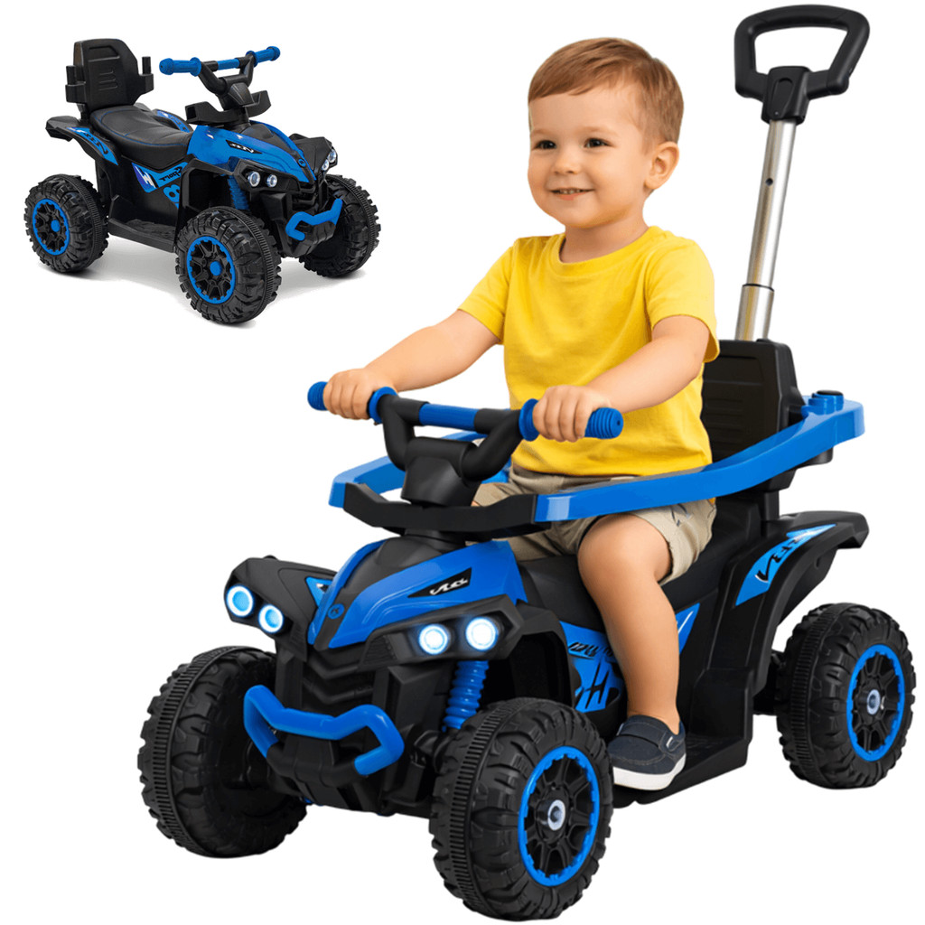 Quadriciclo Eletrico Maral Pimpi Flash Wheels Azul 6V