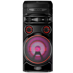 Torre de Som Acústica LG XBOOM RNC7 com Multi Bluetooth, Karaokê, Entrada de Microfone e Guitarra