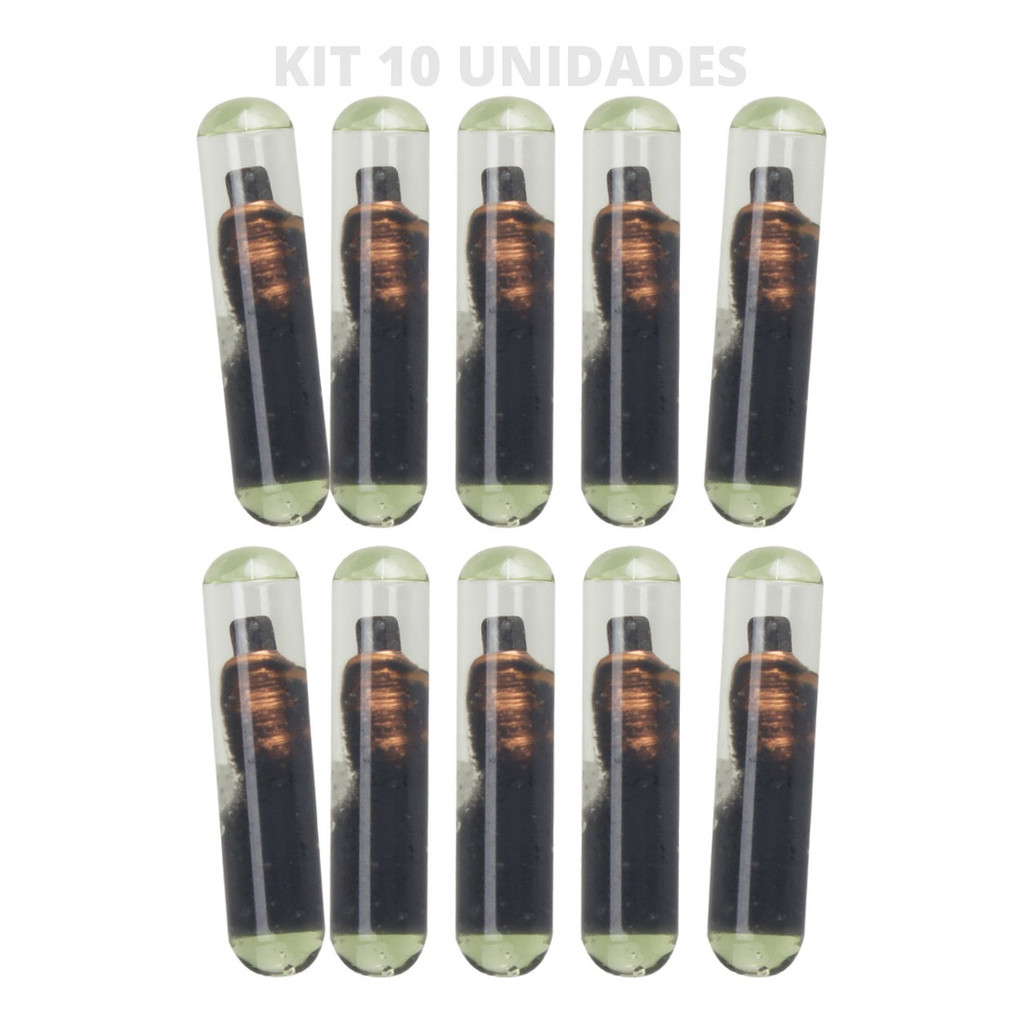 Kit 10 Chip Code Transponder Vw Fiat T42 Id48 Gol G3 Palio