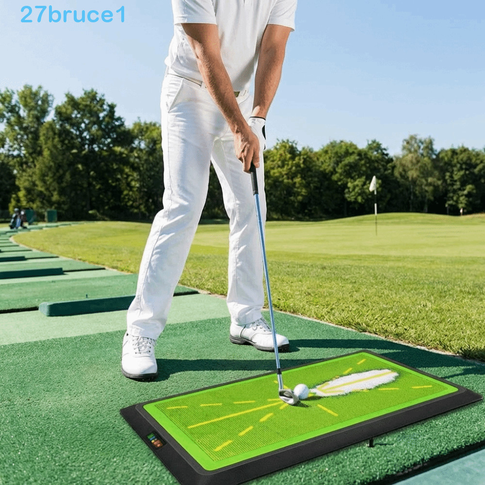 BRUCE1 Tapete De Ataque De Golfe , Almofada De Treinamento Direcional De Alta Qualidade Detecção De Balanço Rastreamento