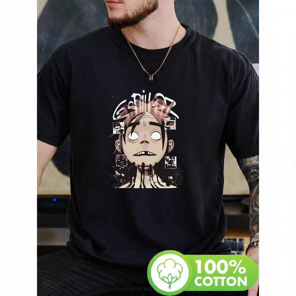 Camiseta Personagem Anime Desenho Artístico Moderno Estiloso Divertido Moda Feminina