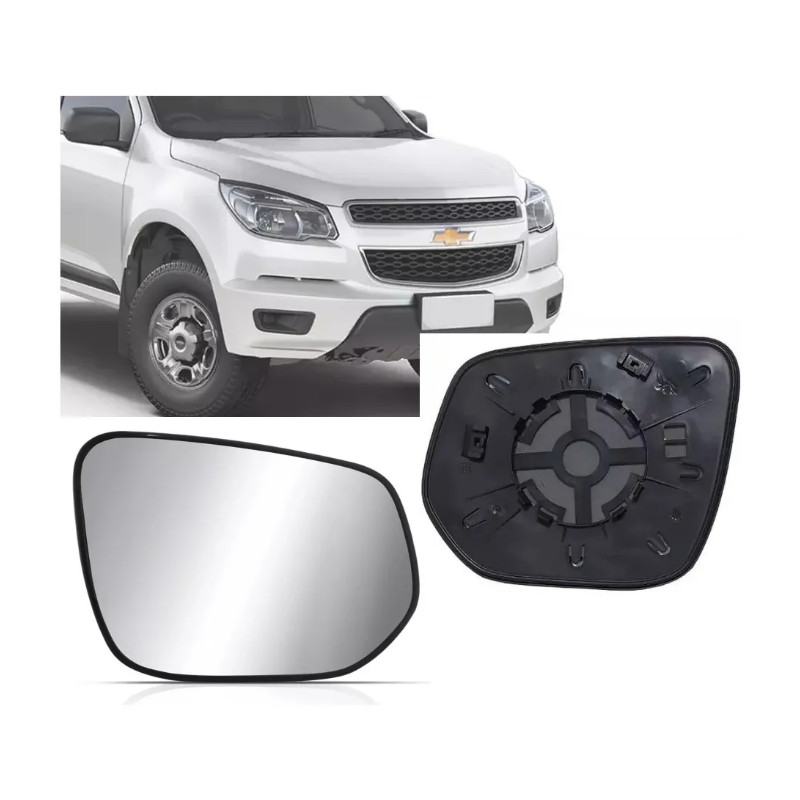 Lente Base Retrovisor Direito S10 Trailblazer 2012 a 2023
