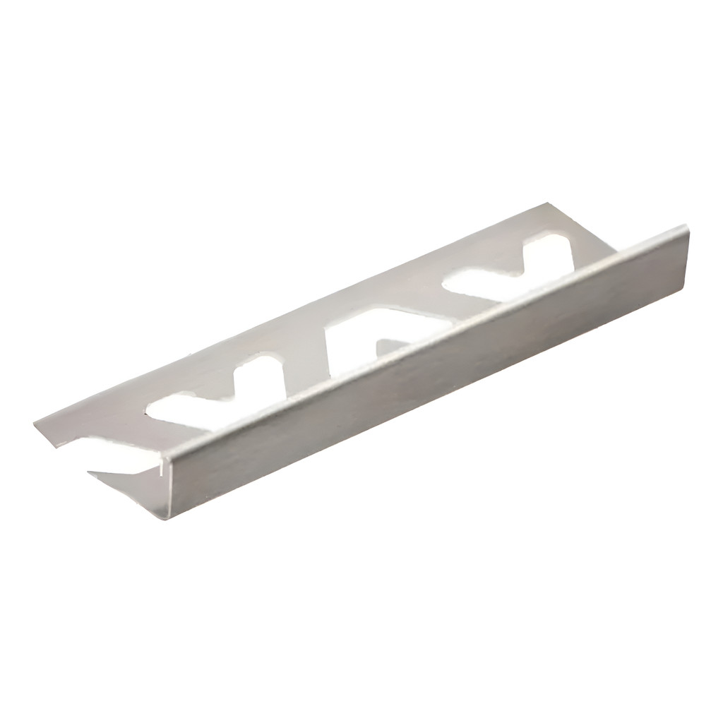 Filete Metálico Viscard Perfil Listelo Em Inox 3mmx22mmx1m Escovado